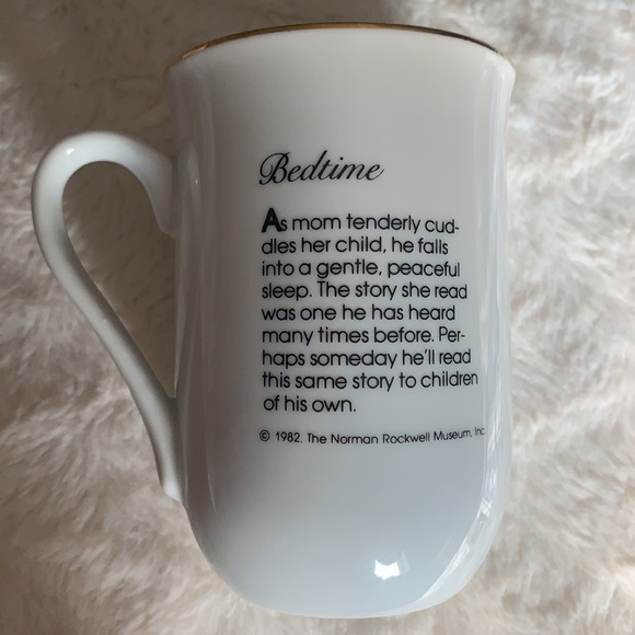 3/$10 Vintage Norman Rockwell "Bedtime" 1982 - Picture 2 of 4